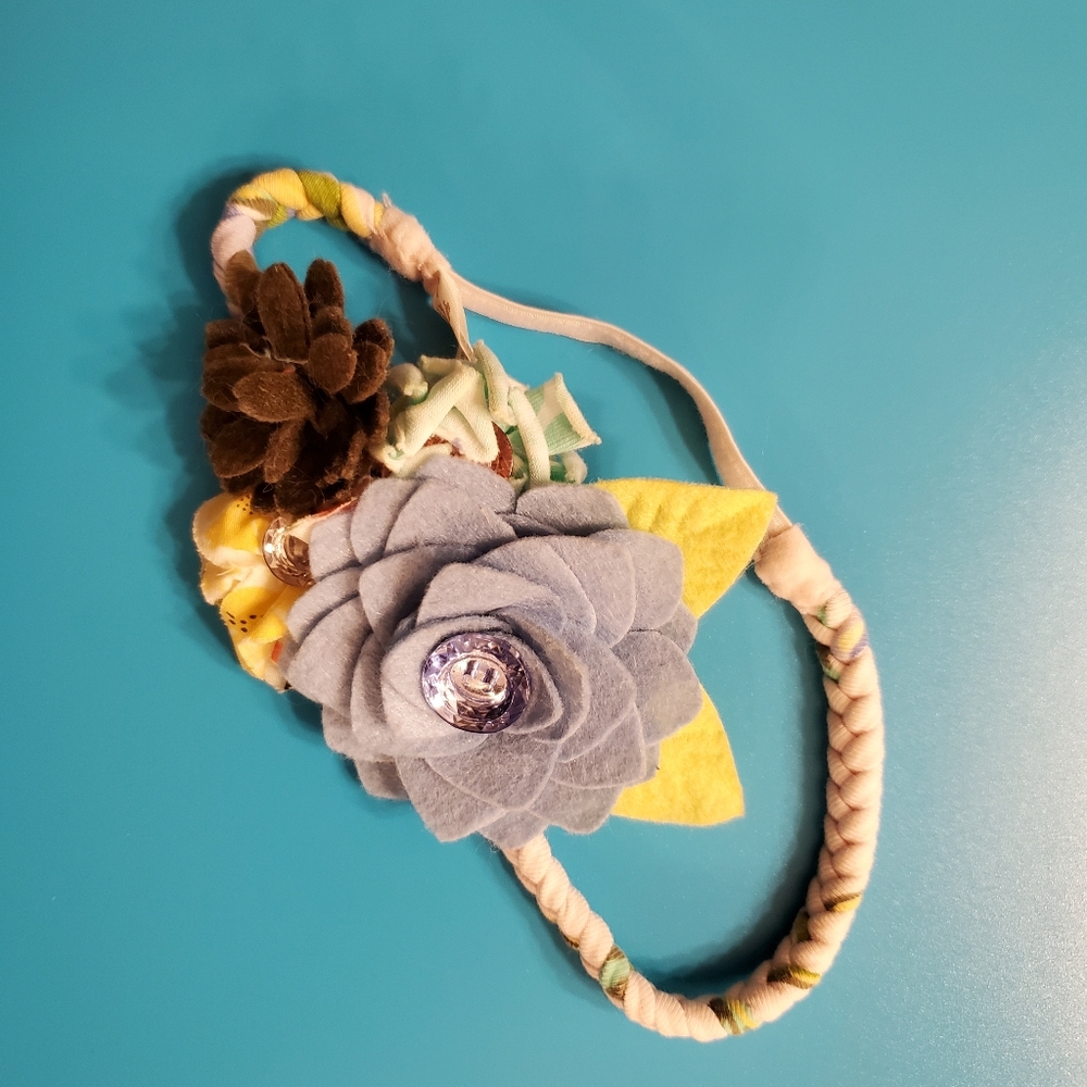 Matilda Jane fabric flowered headband
